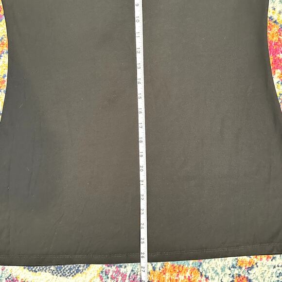 BELLDINI Black Velvet Burnout Tunic Size M Whimsygoth Witchy Twee Classic Chic - Picture 6 of 11